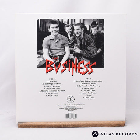 The Business - Smash The Disco's - Red LP Vinyl Record - NM/NM