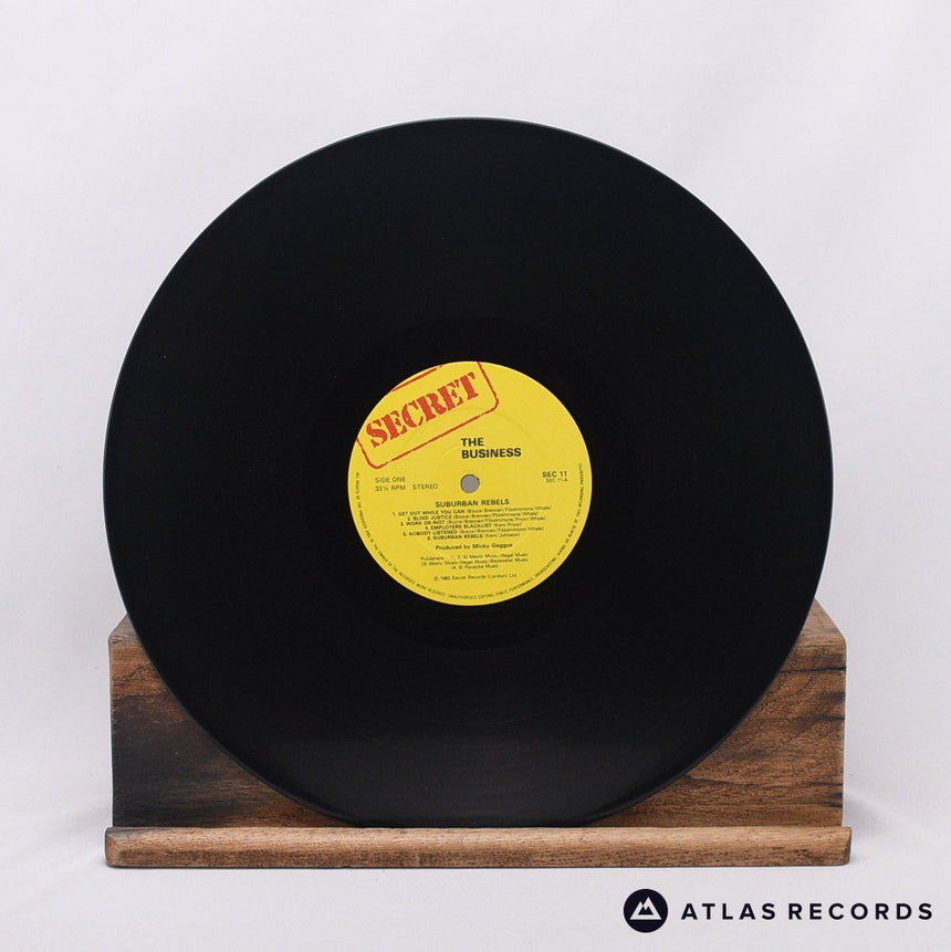 The Business - Suburban Rebels - Gatefold A1 B1 LP Vinyl Record - EX/EX