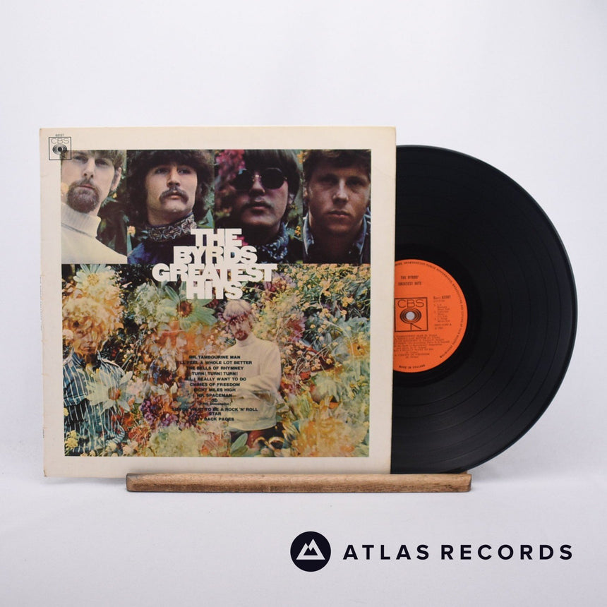 The Byrds Greatest Hits LP Vinyl Record - Front Cover & Record