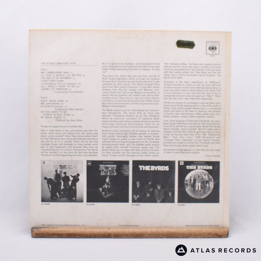 The Byrds - Greatest Hits - LP Vinyl Record - VG+/EX