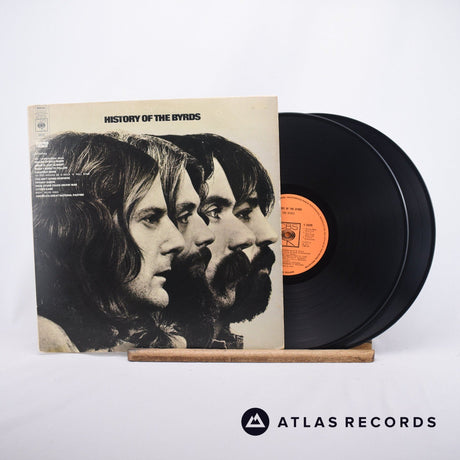 The Byrds History Of The Byrds 2 x LP Vinyl Record - Front Cover & Record