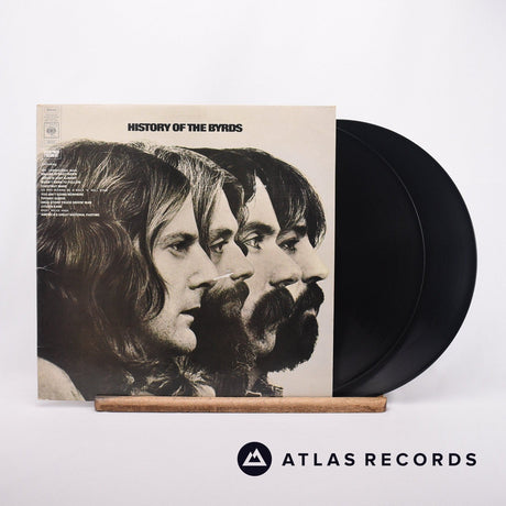 The Byrds History Of The Byrds 2 x LP Vinyl Record - Front Cover & Record