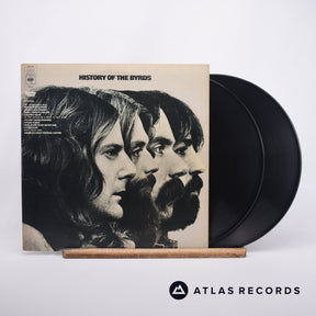 The Byrds History Of The Byrds 2 x LP Vinyl Record - Front Cover & Record