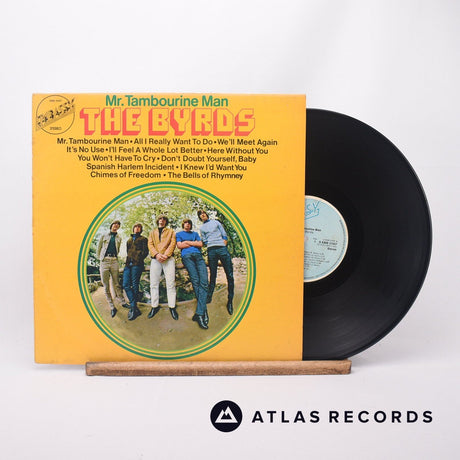 The Byrds Mr. Tambourine Man LP Vinyl Record - Front Cover & Record