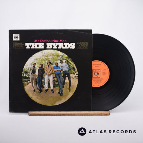 The Byrds Mr. Tambourine Man LP Vinyl Record - Front Cover & Record