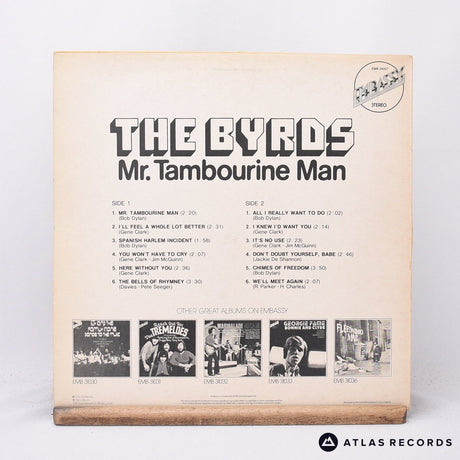 The Byrds - Mr. Tambourine Man - Reissue LP Vinyl Record - EX/EX