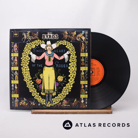 The Byrds Sweetheart Of The Rodeo LP Vinyl Record - Front Cover & Record