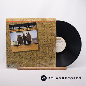 The Cannonball Adderley Quintet At The Lighthouse LP Vinyl Record - Front Cover & Record