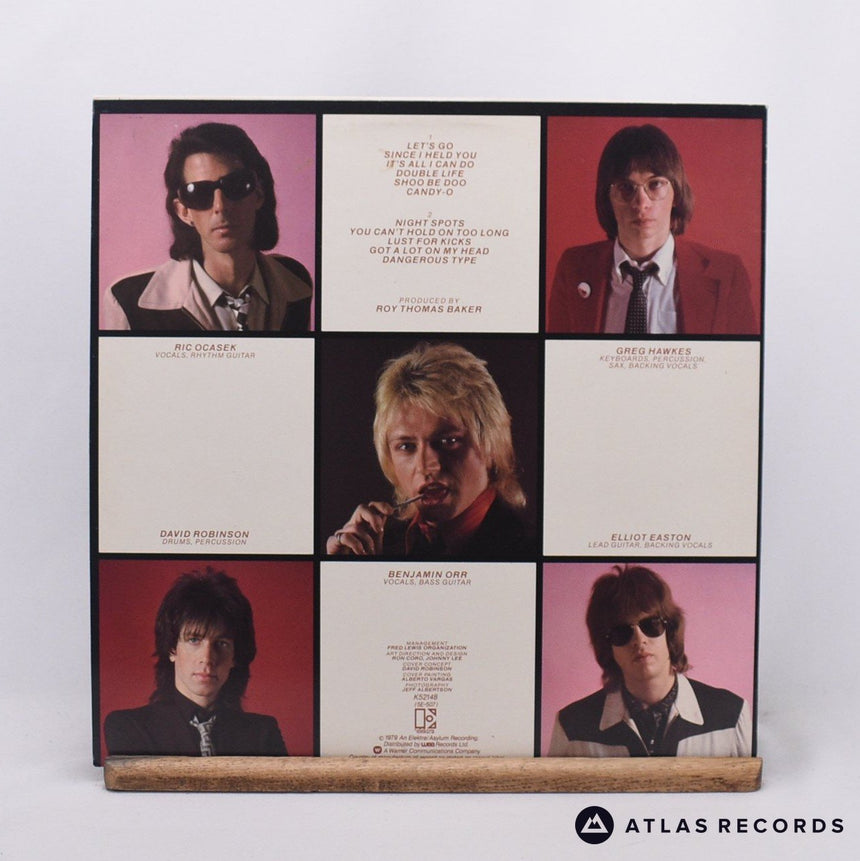 The Cars - Candy-O - Strawberry LP Vinyl Record - EX/EX