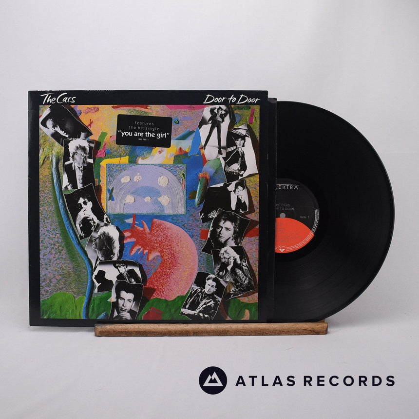 The Cars Door To Door LP Vinyl Record - Front Cover & Record