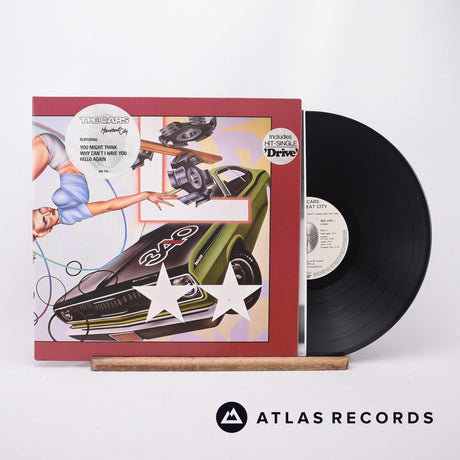The Cars Heartbeat City LP Vinyl Record - Front Cover & Record