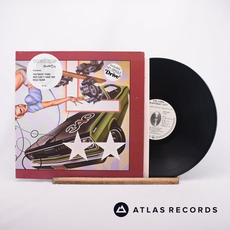 The Cars Heartbeat City LP Vinyl Record - Front Cover & Record