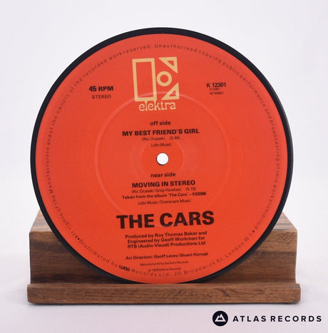 The Cars - My Best Friend's Girl - 7" Vinyl Record - VG