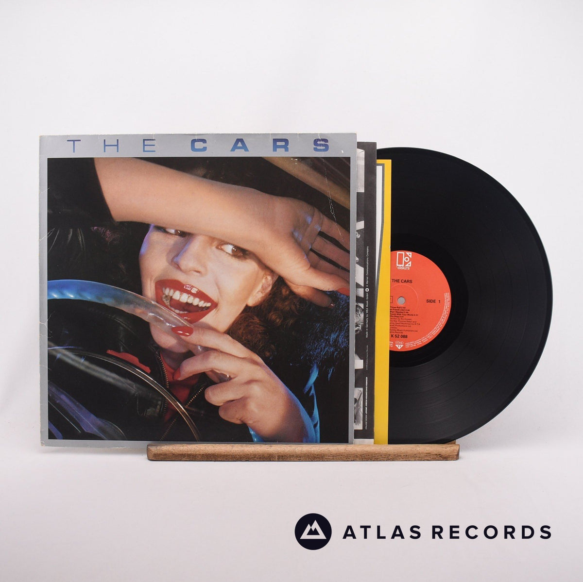 The Cars The Cars LP Vinyl Record - Front Cover & Record