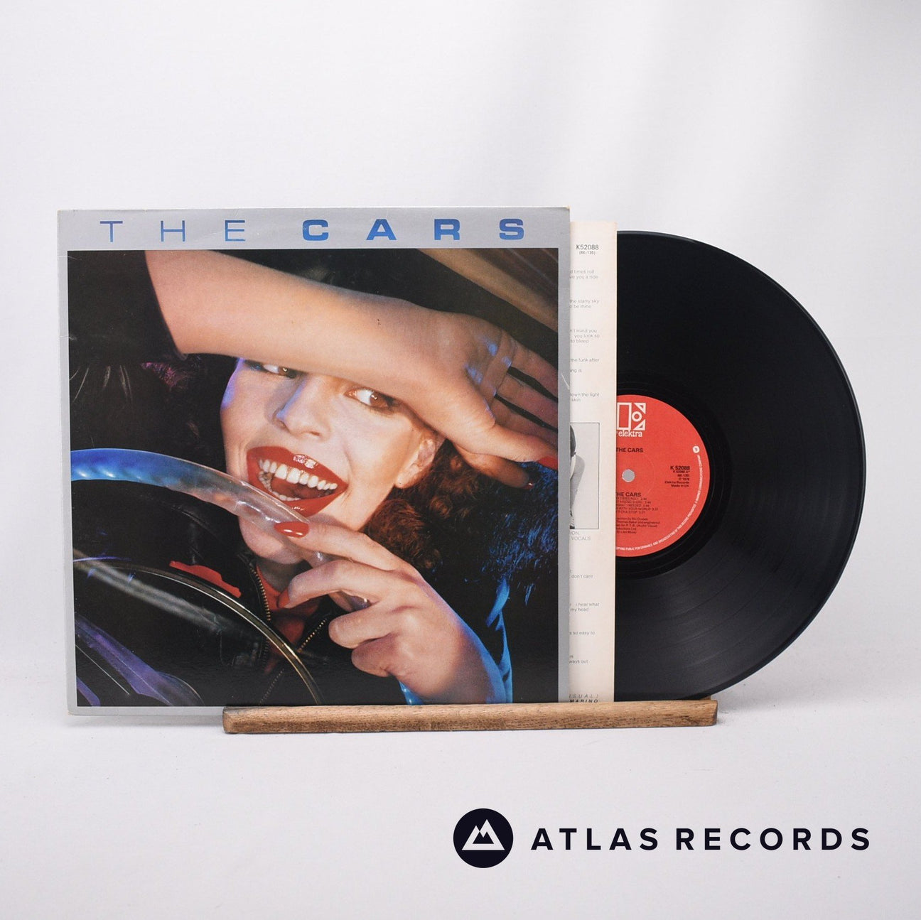 The Cars The Cars LP Vinyl Record - Front Cover & Record