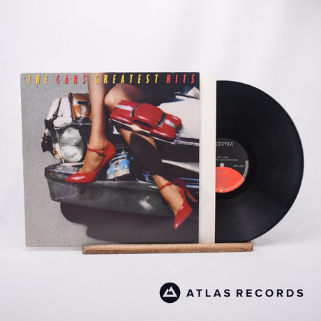 The Cars The Cars Greatest Hits LP Vinyl Record - Front Cover & Record