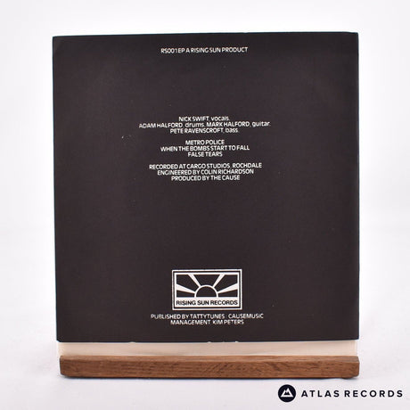The Cause - Metro Police - Lyric Sheet 7" Vinyl Record - EX/EX