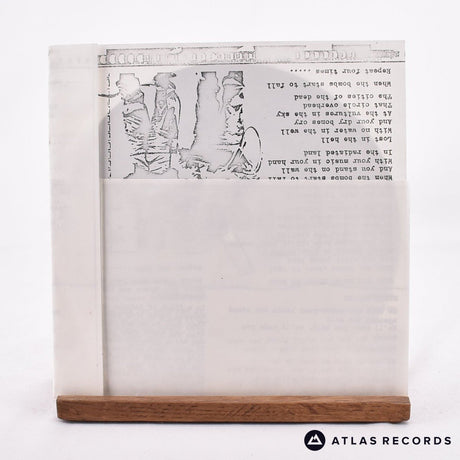 The Cause - Metro Police - Lyric Sheet 7" Vinyl Record - EX/EX