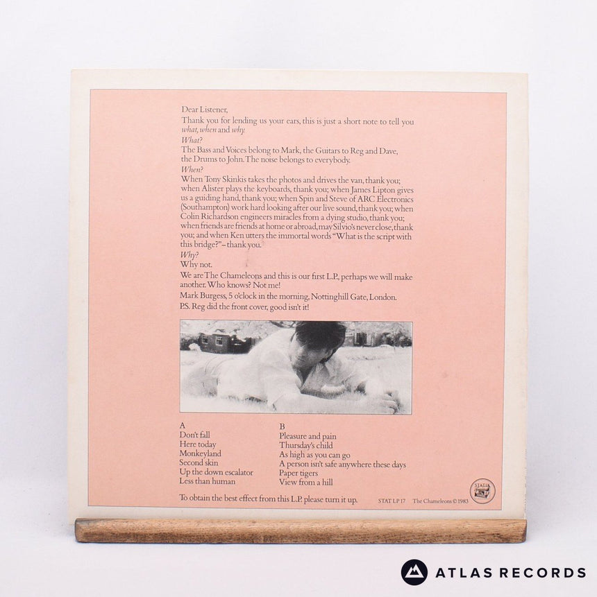 The Chameleons - Script Of The Bridge - LP Vinyl Record - EX/EX