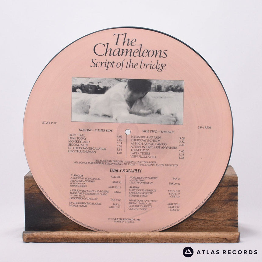 The Chameleons - Script Of The Bridge - Limited Edition LP Vinyl Record -