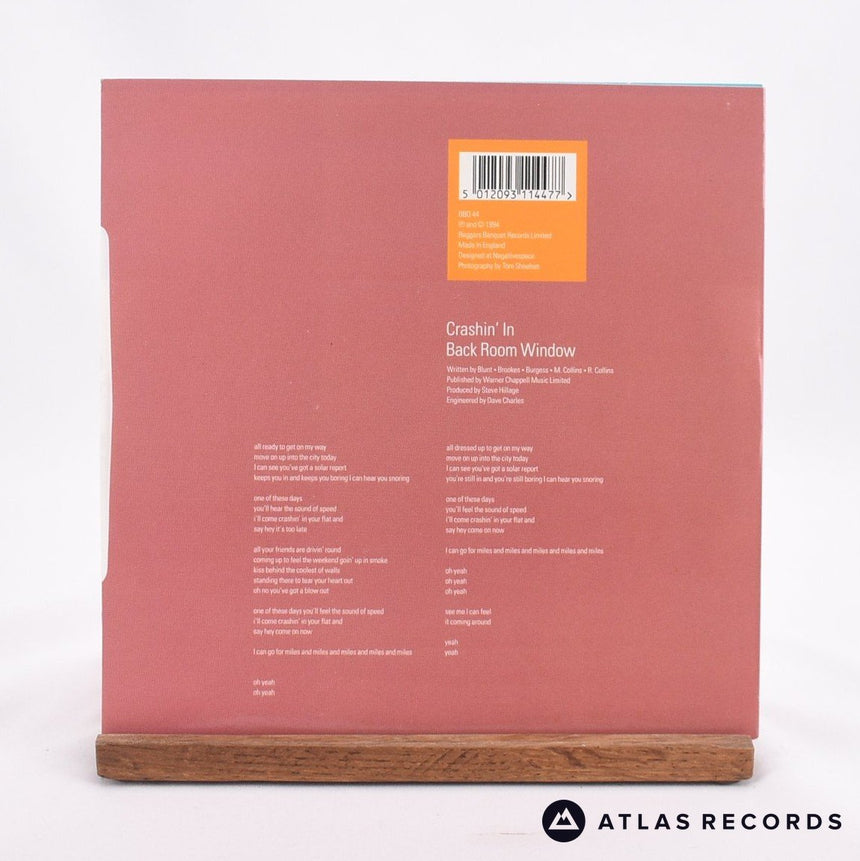 The Charlatans - Crashin' In - 7" Vinyl Record - EX/EX