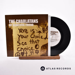 The Charlatans My Beautiful Friend 7" Vinyl Record - Front Cover & Record