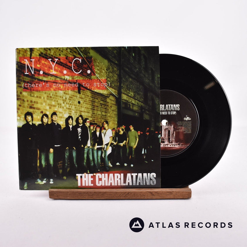 The Charlatans N.Y.C. 7" Vinyl Record - Front Cover & Record