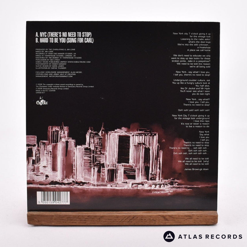The Charlatans - N.Y.C. - 7" Vinyl Record - NM/NM