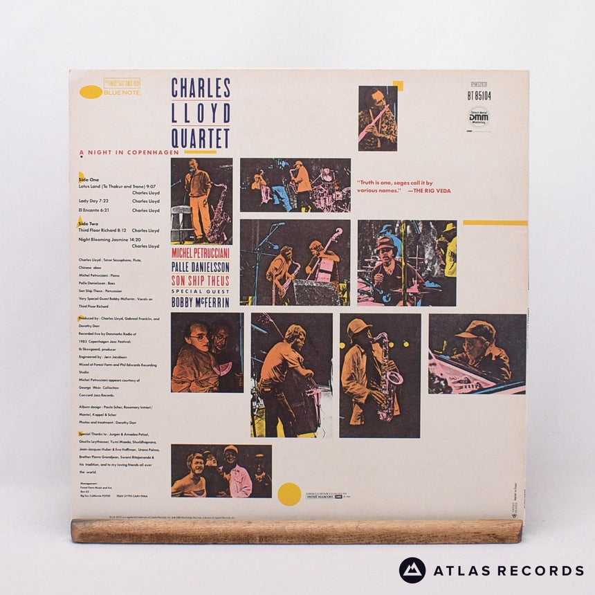 The Charles Lloyd Quartet - A Night In Copenhagen - LP Vinyl Record - EX/VG+