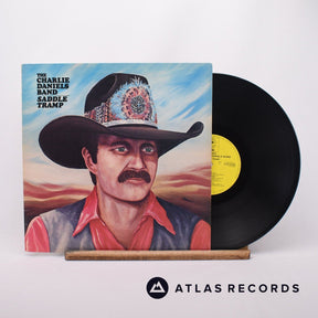 The Charlie Daniels Band Saddle Tramp LP Vinyl Record - Front Cover & Record