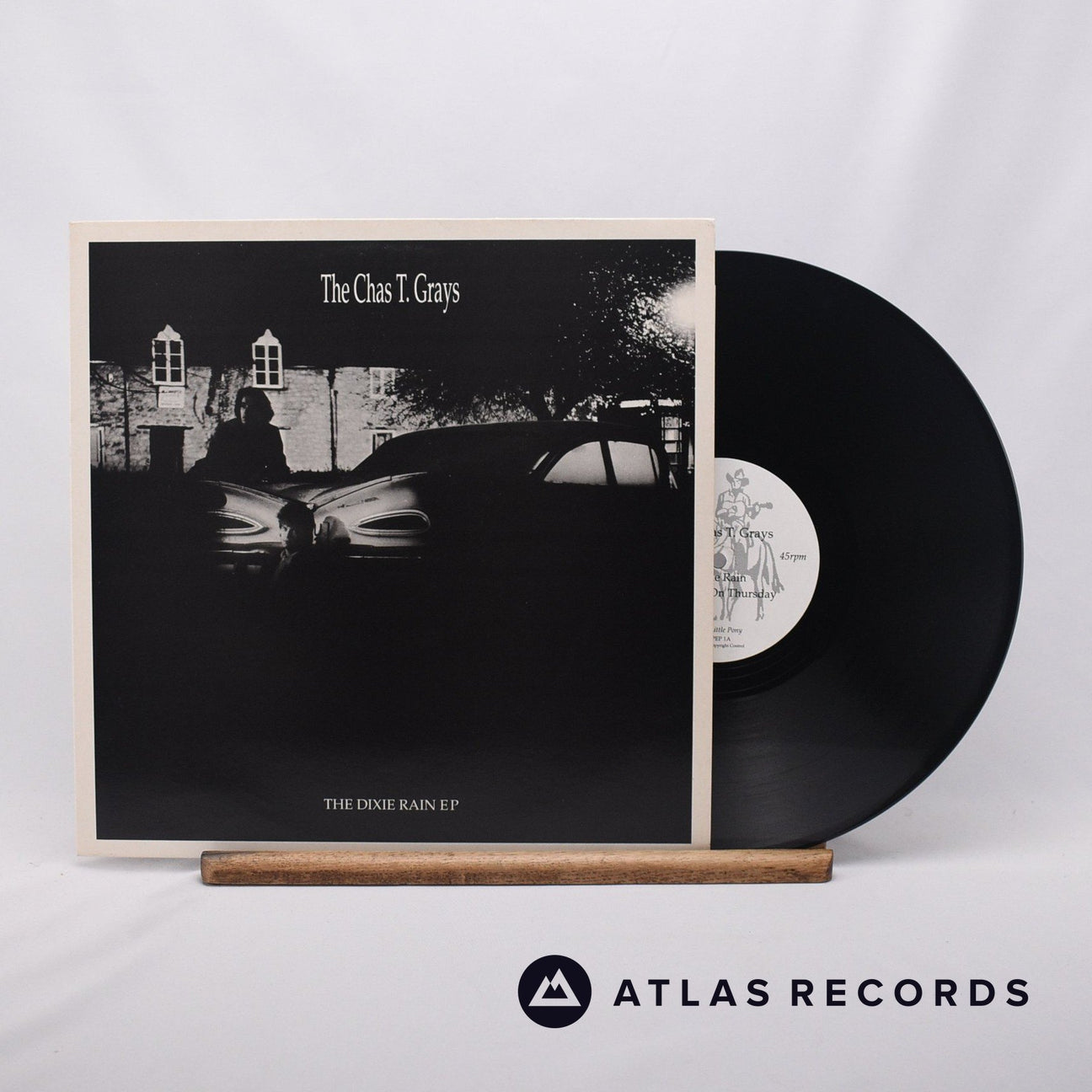 The Chas T. Grays The Dixie Rain EP 12" Vinyl Record - Front Cover & Record