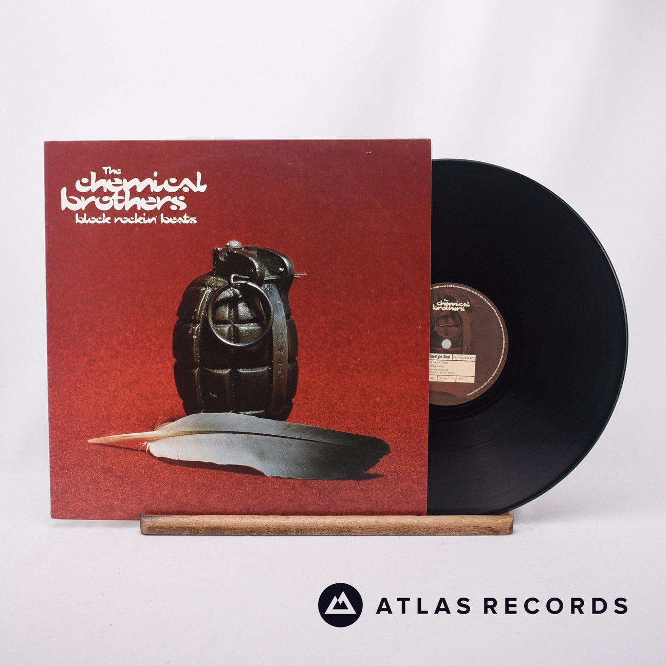 The Chemical Brothers Block Rockin' Beats 12" Vinyl Record - Front Cover & Record