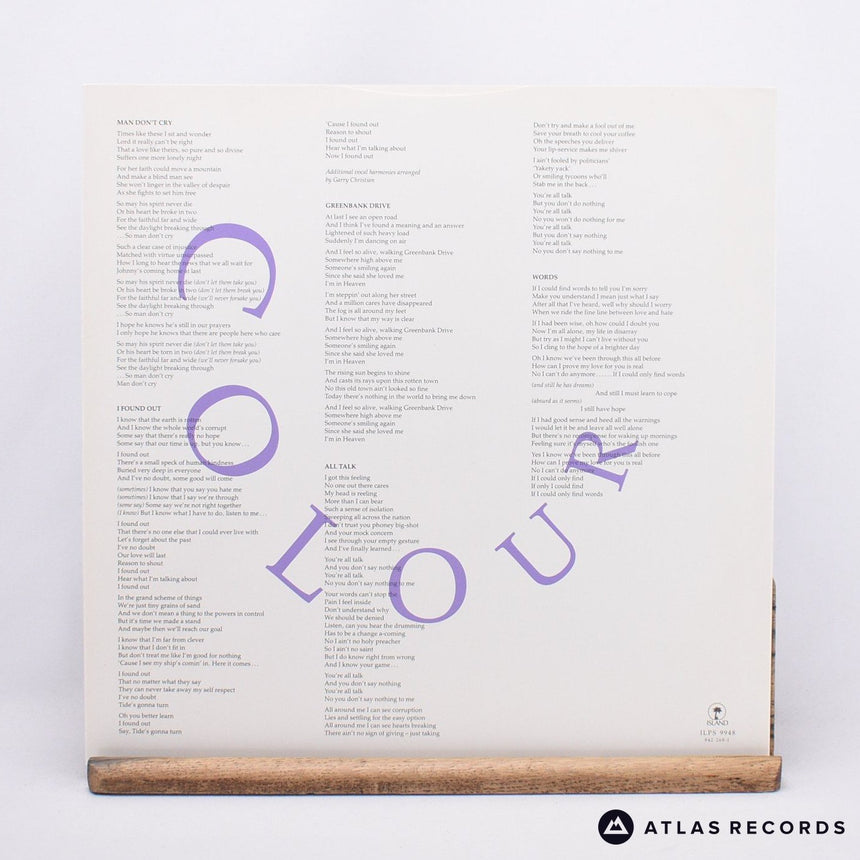 The Christians - Colour - LP Vinyl Record - VG+/VG+