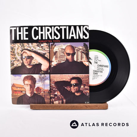 The Christians Forgotten Town 7" Vinyl Record - Front Cover & Record