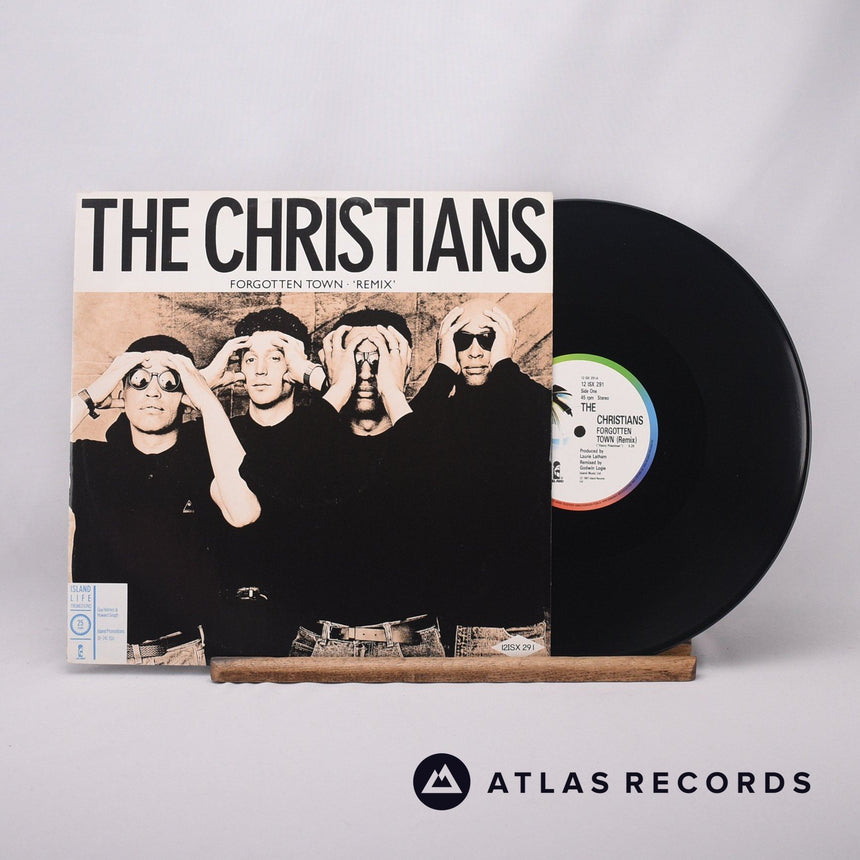 The Christians Forgotten Town 12" Vinyl Record - Front Cover & Record