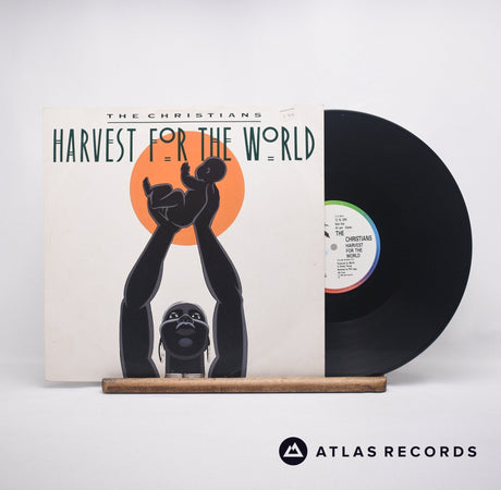 The Christians Harvest For The World 12" Vinyl Record - Front Cover & Record