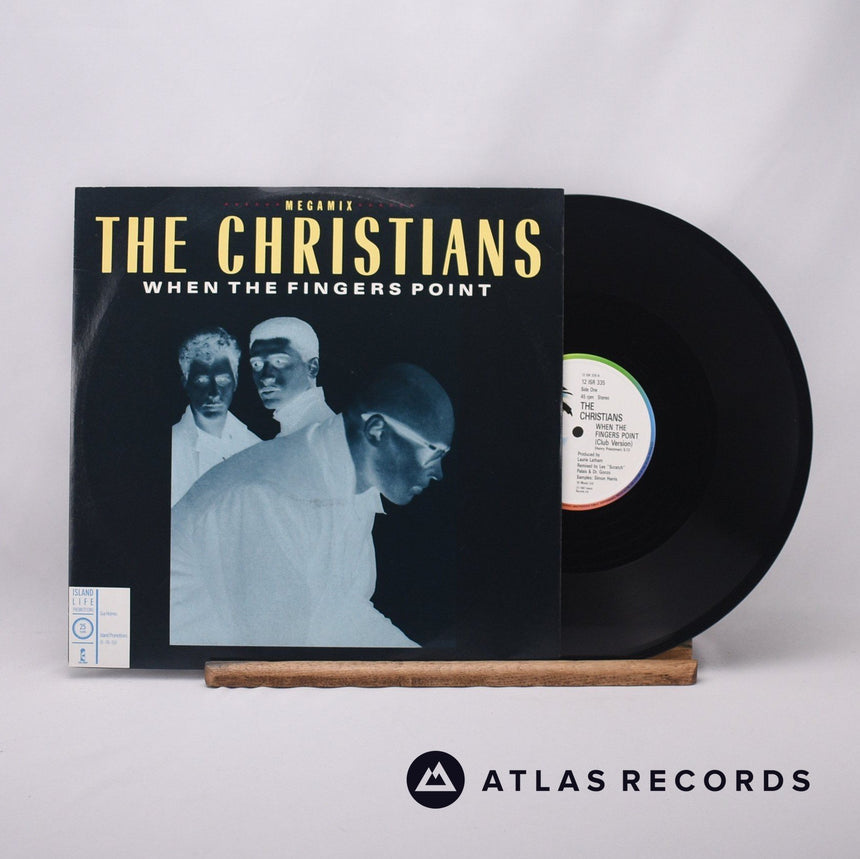 The Christians When The Fingers Point 12" Vinyl Record - Front Cover & Record