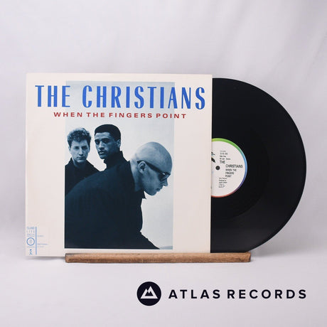 The Christians When The Fingers Point 12" Vinyl Record - Front Cover & Record
