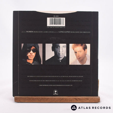 The Christians - Words - 7" Vinyl Record - VG+/EX