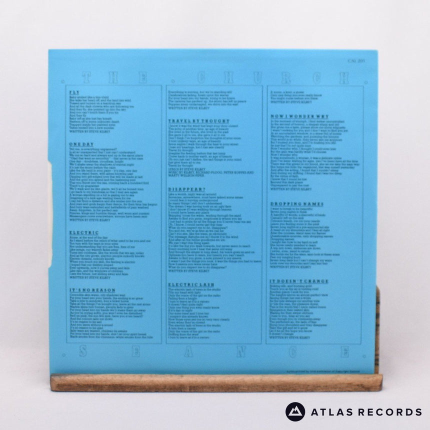 The Church - Seance - Lyric Sheet A-1 B-1 LP Vinyl Record - VG+/EX