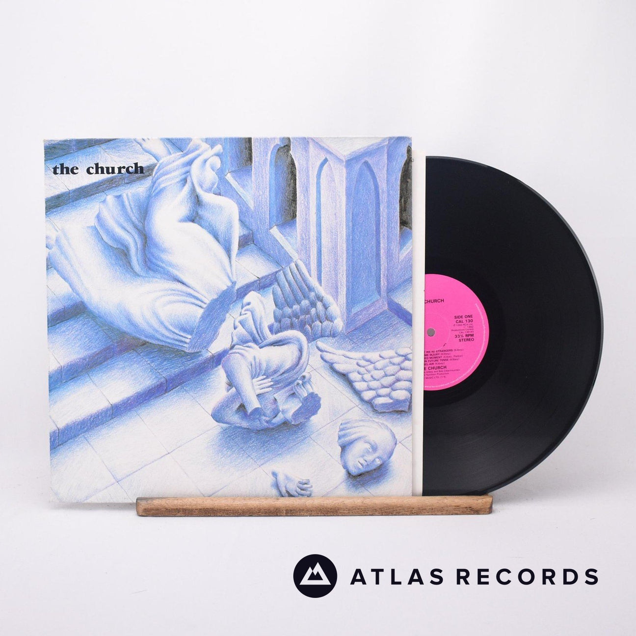 The Church The Church LP Vinyl Record - Front Cover & Record