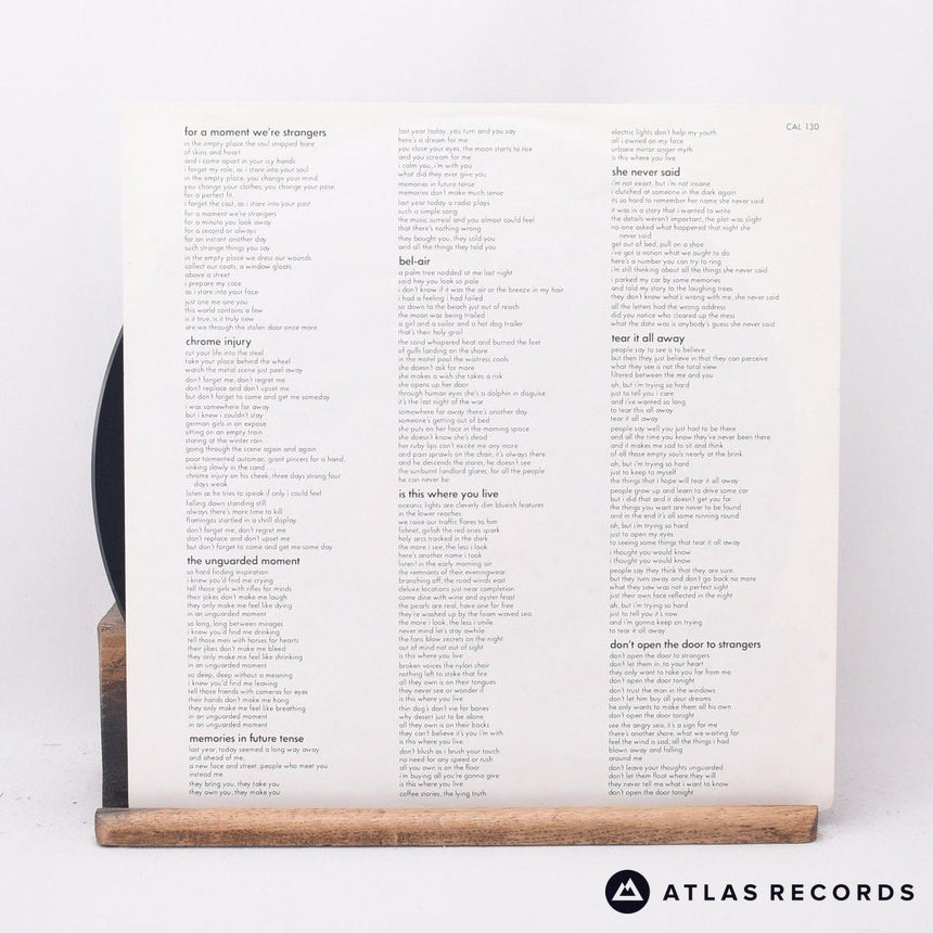 The Church - The Church - First Press Lyric Sheet LP Vinyl Record - EX/EX