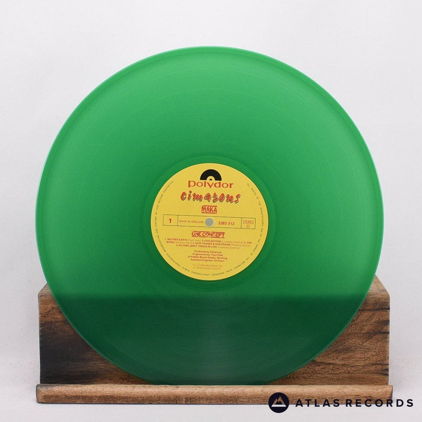 The Cimarons - Maka - Green A1 B1 LP Vinyl Record - VG+/EX