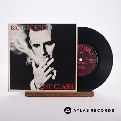 The Clash Bankrobber 7" Vinyl Record - Front Cover & Record