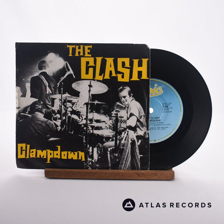 The Clash Clampdown 7" Vinyl Record - Front Cover & Record