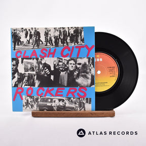 The Clash Clash City Rockers 7" Vinyl Record - Front Cover & Record