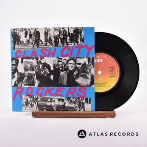 The Clash Clash City Rockers 7" Vinyl Record - Front Cover & Record