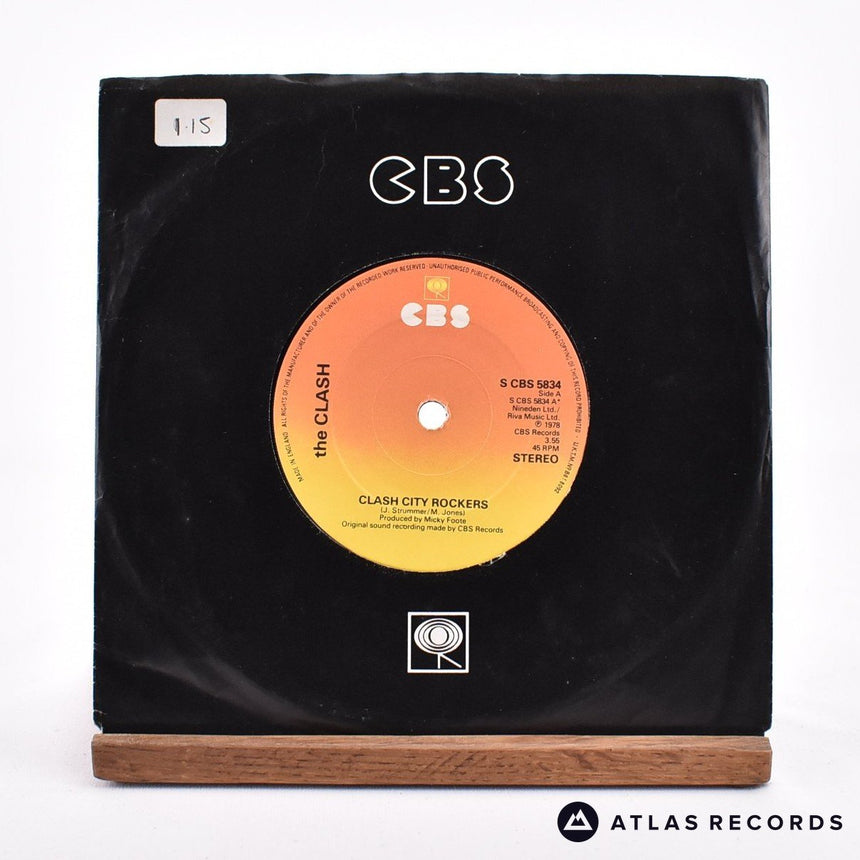 The Clash Clash City Rockers 7" Vinyl Record - In Sleeve