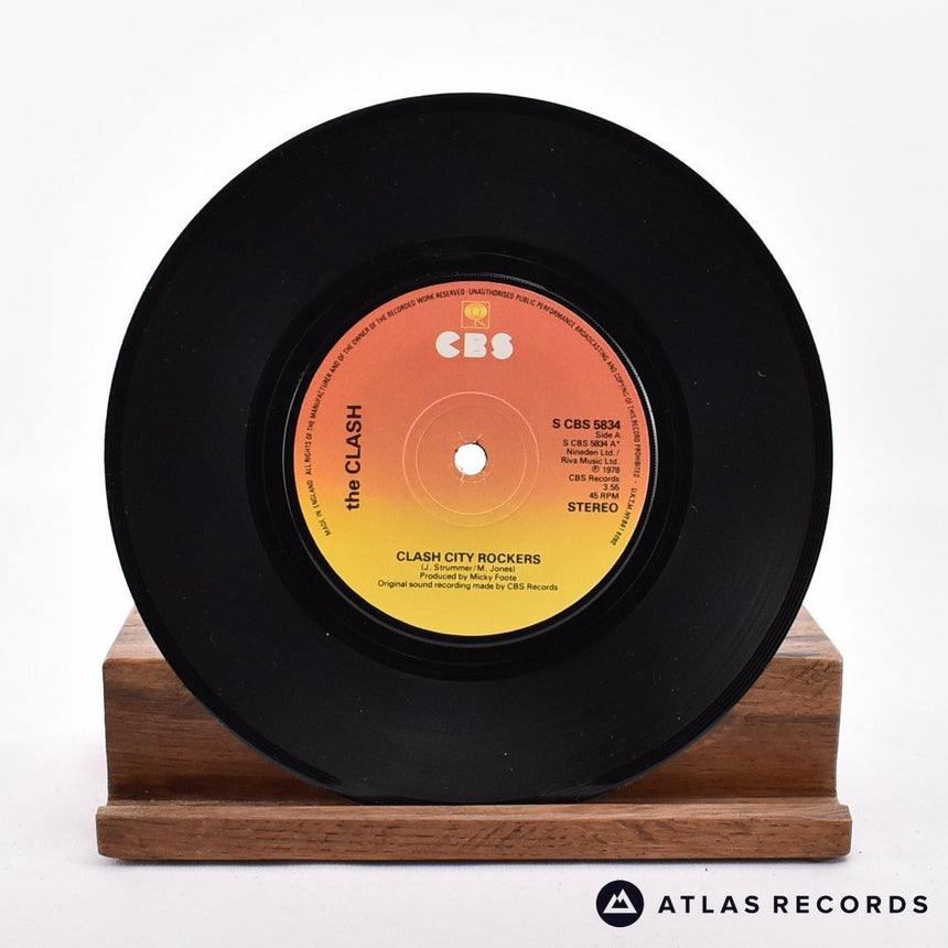 The Clash - Clash City Rockers - 7" Vinyl Record - EX/EX