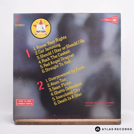 The Clash - Combat Rock - A-3 B-3 LP Vinyl Record - EX/EX